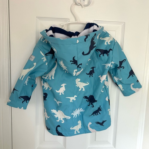 NWT Hatley Colour Changing Dinosaur Rain Jacket Coat, Size 2T - NEW! - Picture 4 of 8